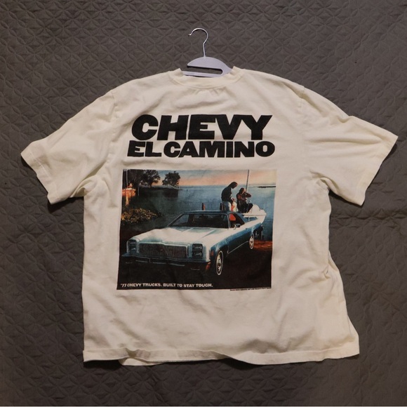 Abercrombie & Fitch Other - Abercrombie & Fitch Chevy El Camino Vintage Inspired Tee - Cream